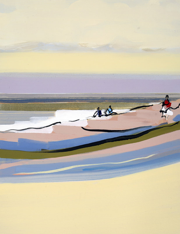 'Promenade' - 50 x 40cm, Oil on canvas,
2008